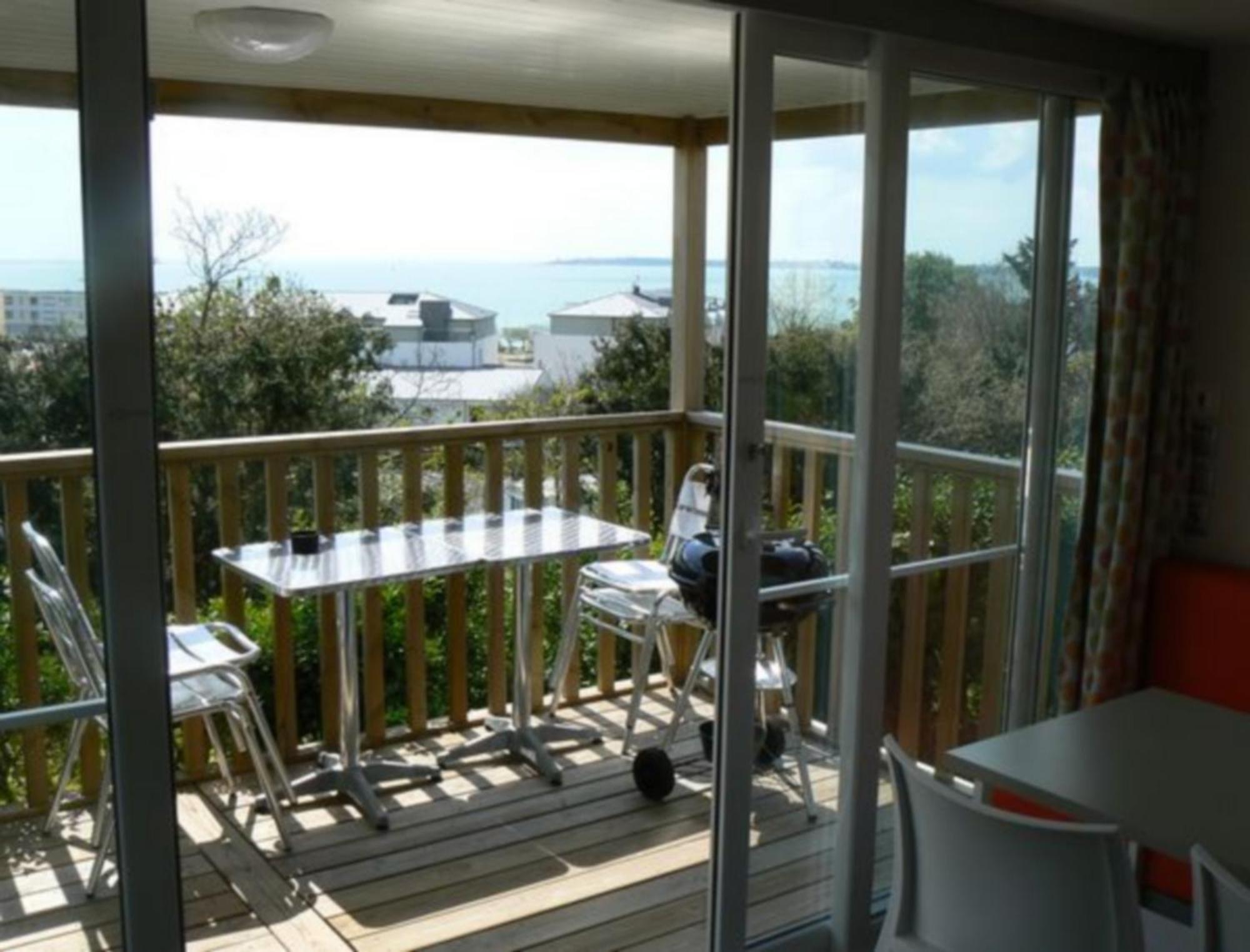 Camping Les Sables Blancs Concarneau Habitación foto